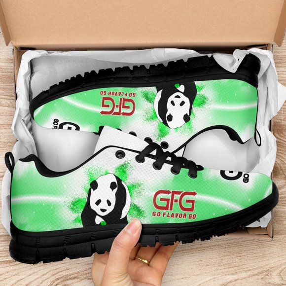 PANDA BEAR SNEAKER BAMBOO 01 WILDLIFE SYNDICATION W.S. FLAVOR FOOTWEAR - Picture 1 of 6